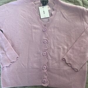 Brand NWT Bloomingdale’s cashmere cardigan